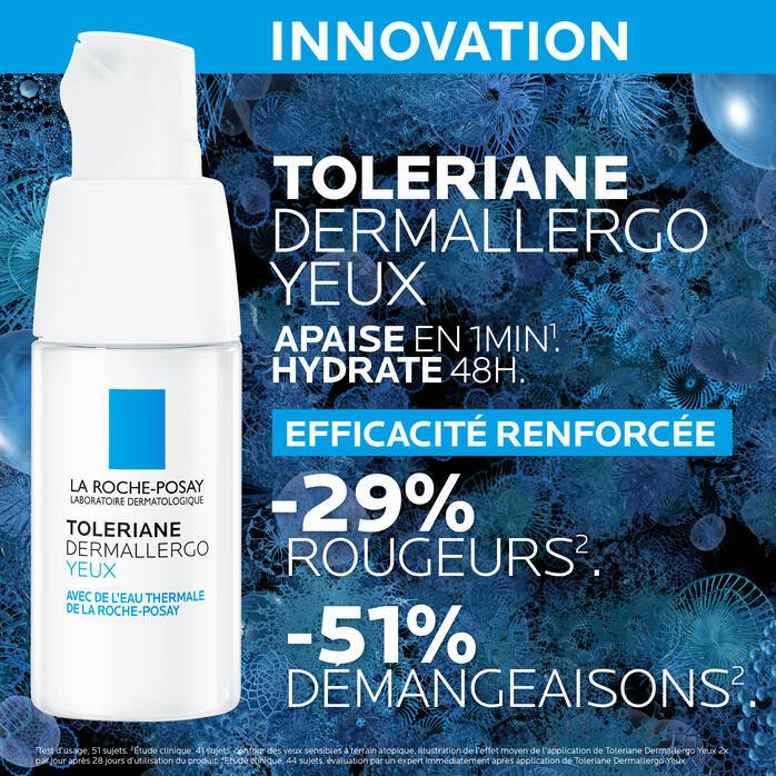 La Roche - Posay Toleriane Dermallergo Crème Contour des Yeux Peau Sensible 20 ML - La Roche - Posay | BeautyForYou.ma