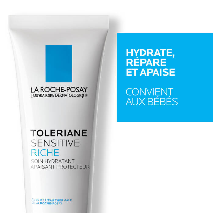 La Roche - Posay Toleriane Sensitive Riche. Soin hydratant apaisant protecteur 40 ML - La Roche - Posay | BeautyForYou.ma