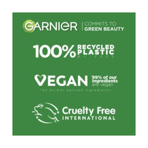 GARNIER Skin Active - Solution Micellaire Tout En 1 - Nettoie, Démaquille, & Ravive L'Éclat - Micelles & Eau de Rose - Vegan & Cruelty Free - Visage, Yeux, Lèvres - Peaux Ternes & Sensibles - 400 ml - Garnier | BeautyForYou.ma