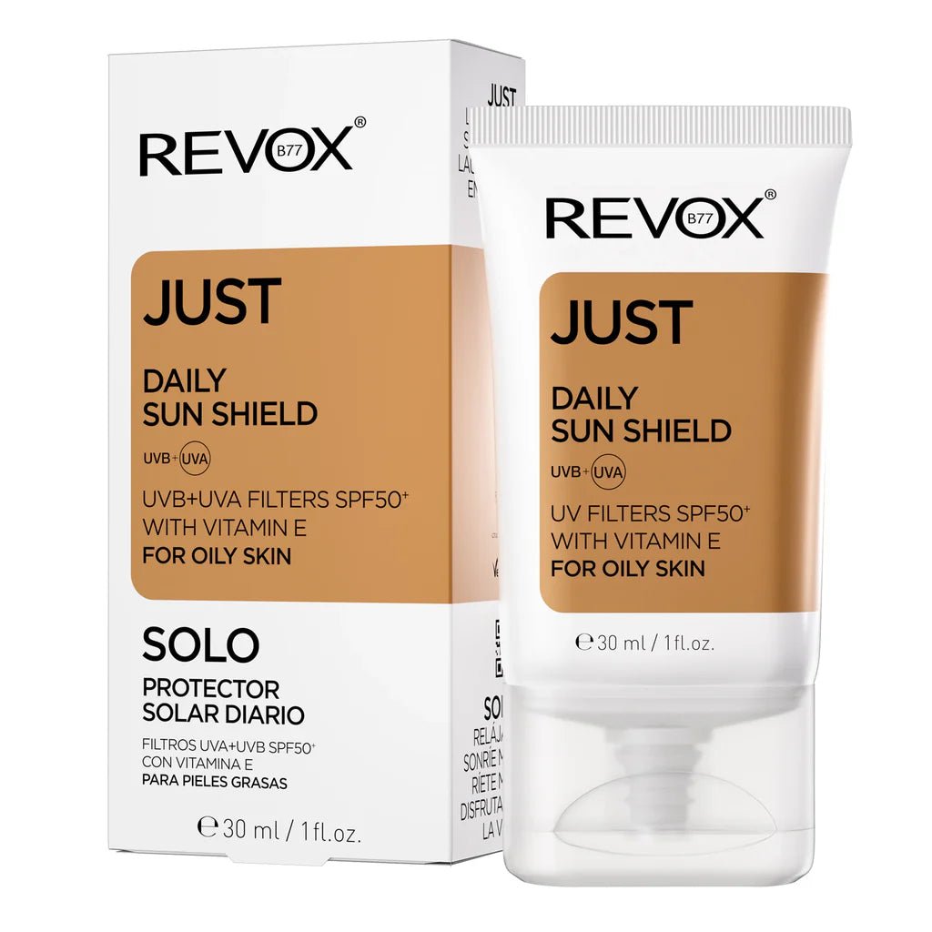 REVOX B77 JUST DAILY SUN SHIELD FOR OILY SKIN, 30ml - Revox | BeautyForYou.ma