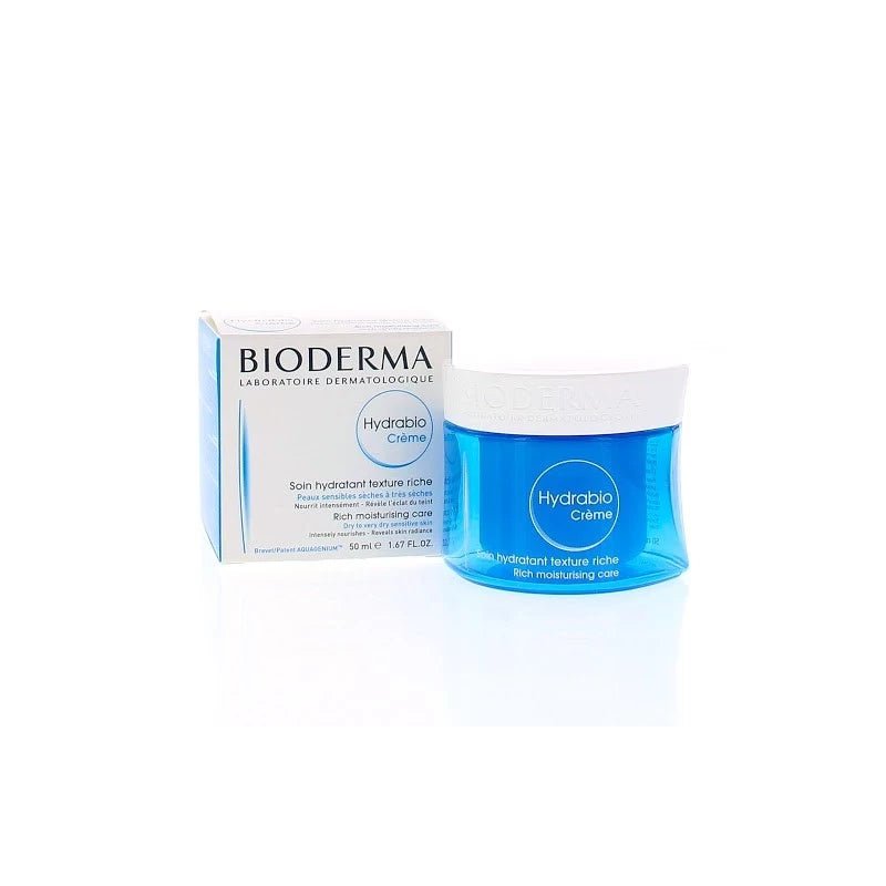 BIODERMA HYDRABIO CREME SOIN HYDRATANT TEXTURE RICHE 50 ML - Bioderma | BeautyForYou.ma