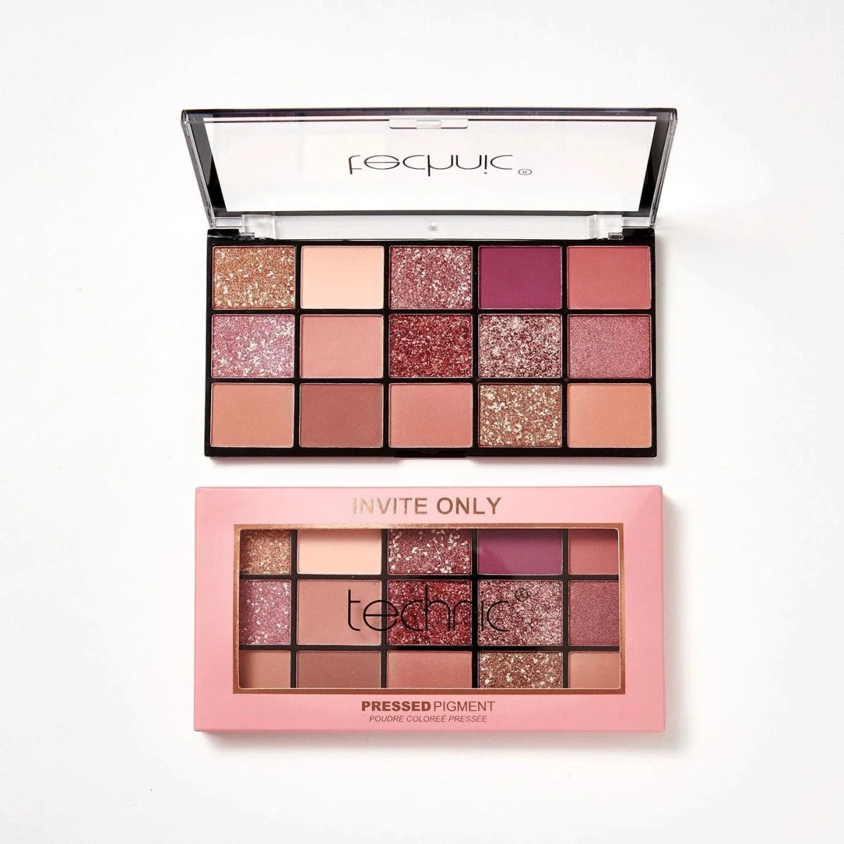 TECHNIC 15 PRESSED PIGMENTS - INVITE ONLY - Technic | BeautyForYou.ma