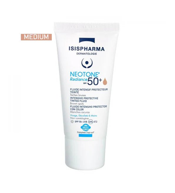ISISPHARMA Neotone Radiance SPF 50+ TEINTE MEDIUM 30ML - ISISPHARMA | BeautyForYou.ma