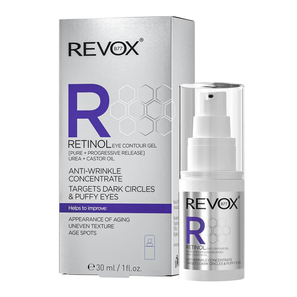 REVOX B77 RETINOL EYE GEL ANTI - WRINKLE CONCENTRATE 30ml - Revox | BeautyForYou.ma