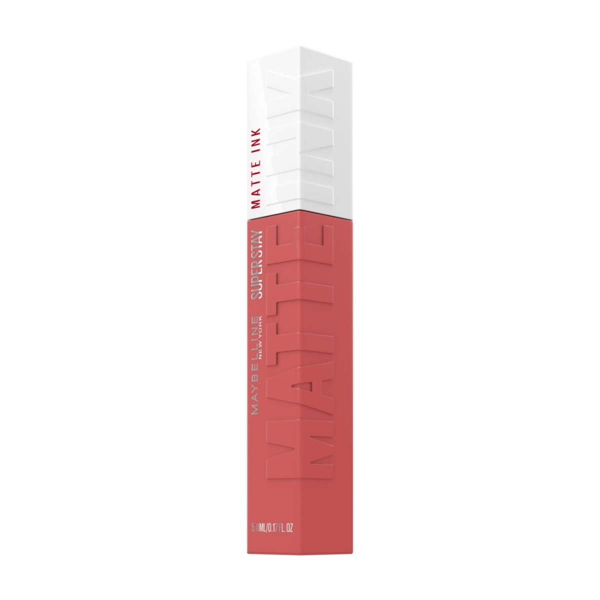 Maybelline New York Rouge à Lèvres Mat Liquide Longue Tenue Superstay Matte Ink Teinte : RINGLE (175), 5 ml - 3600531605674