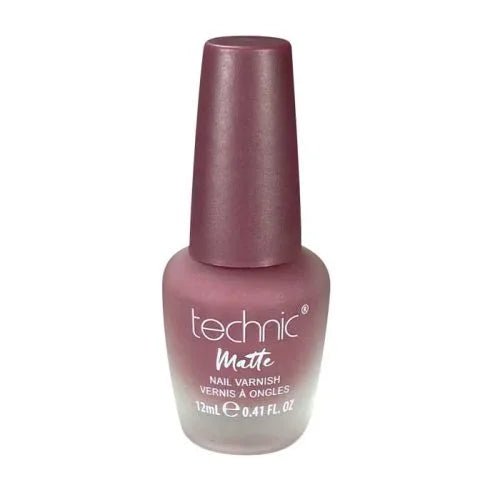 TECHNIC MATTE NAIL VARNISH - BLACK GRAPE - Technic | BeautyForYou.ma