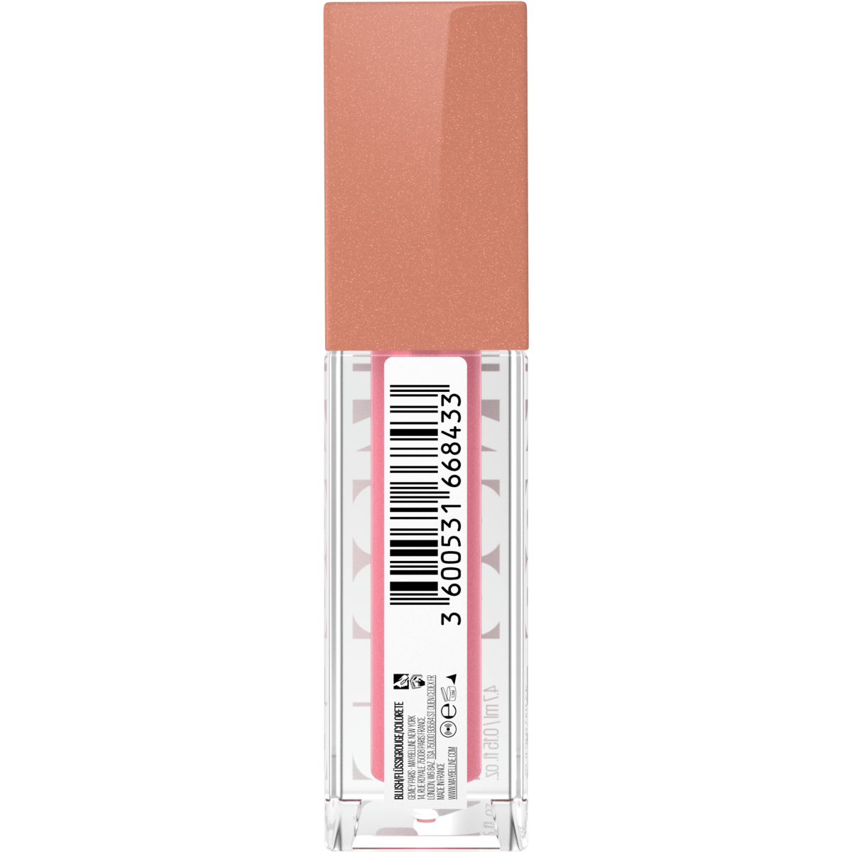 Maybelline New York - Blush Liquide Illuminateur Multi - Usage - SUNKISSER - Teinte : 05 BLASING BLUSH - 4,7 ml - 3600531668433