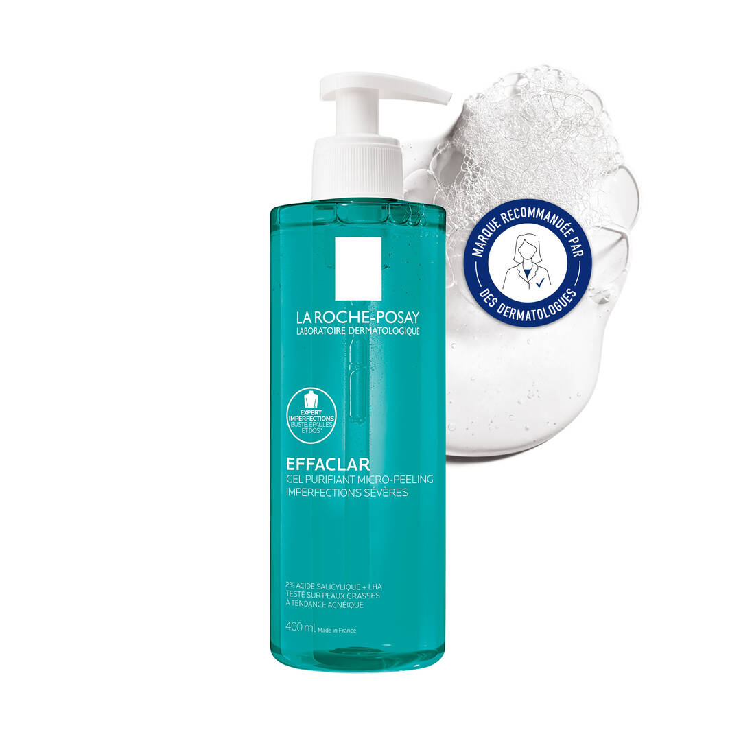 La Roche - Posay EFFACLAR GEL PURIFIANT MICRO - PEELING IMPERFECTIONS SÉVÈRES - La Roche - Posay | BeautyForYou.ma