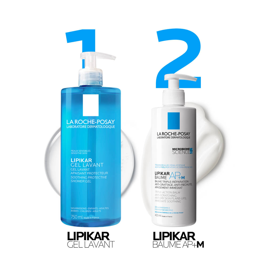 La Roche - Posay lipikar refill gel lavant 400ml - La Roche - Posay | BeautyForYou.ma