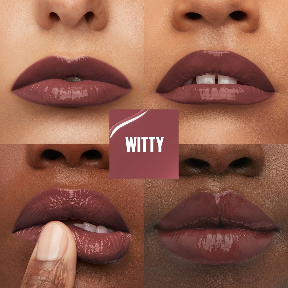 Maybelline New York - Rouge à Lèvres Liquide - SuperStay Vinyl Ink - Teinte : Witty (40) - Maybelline | BeautyForYou.ma