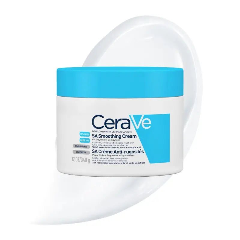 CeraVe SA Crème Anti - Rugosités Peau Sèche et Squameuse | 340g - Cerave | BeautyForYou.ma
