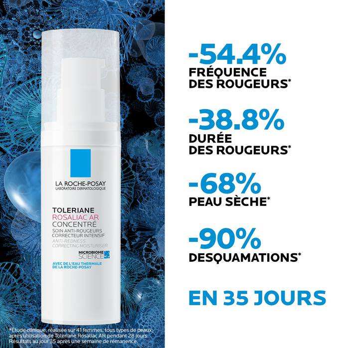Toleriane Rosaliac ar concentré soin anti - rougeurs correcteur intensif 40 ML - La Roche - Posay | BeautyForYou.ma