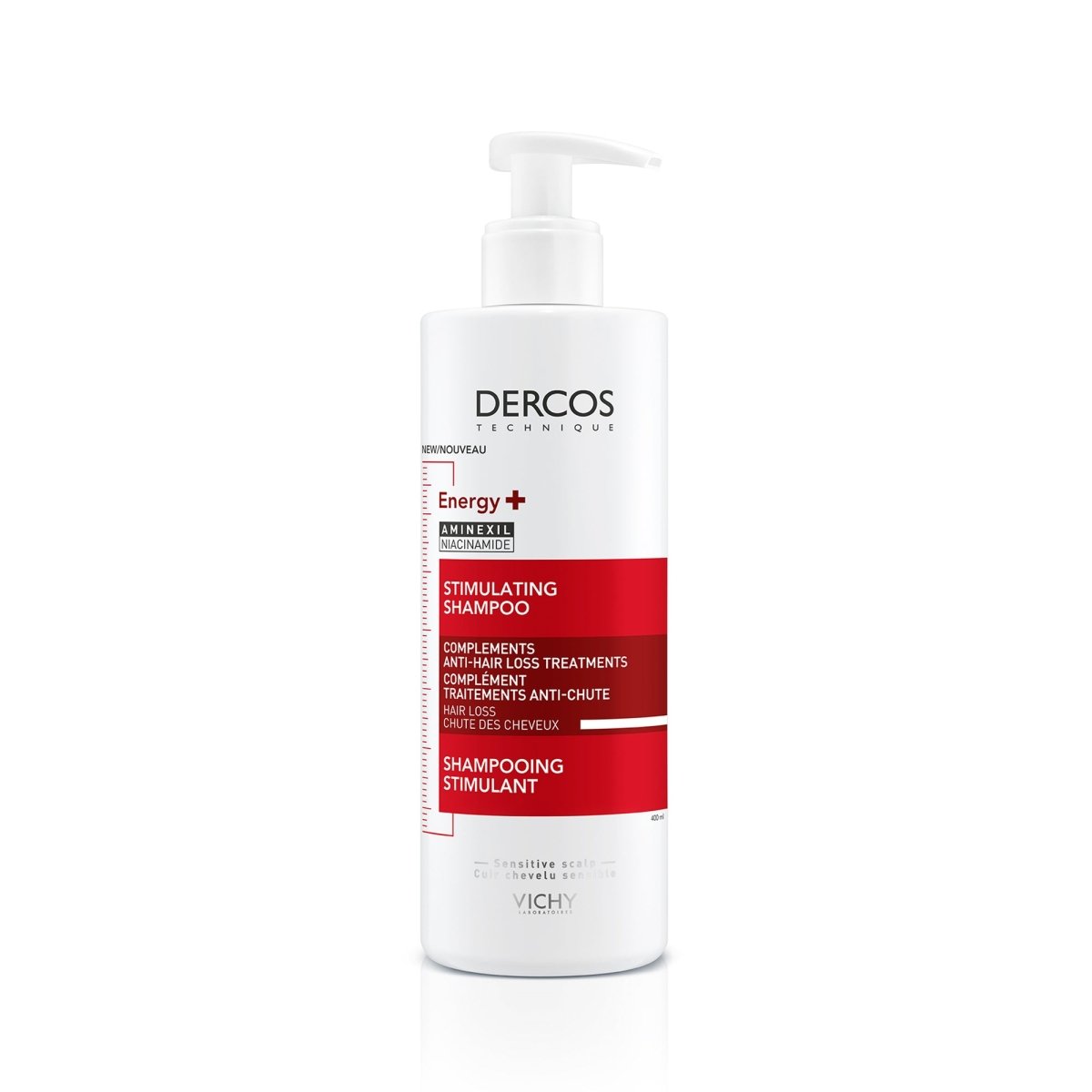 Vichy Dercos energy+ shampooing 400ml - Vichy Dercos | BeautyForYou.ma