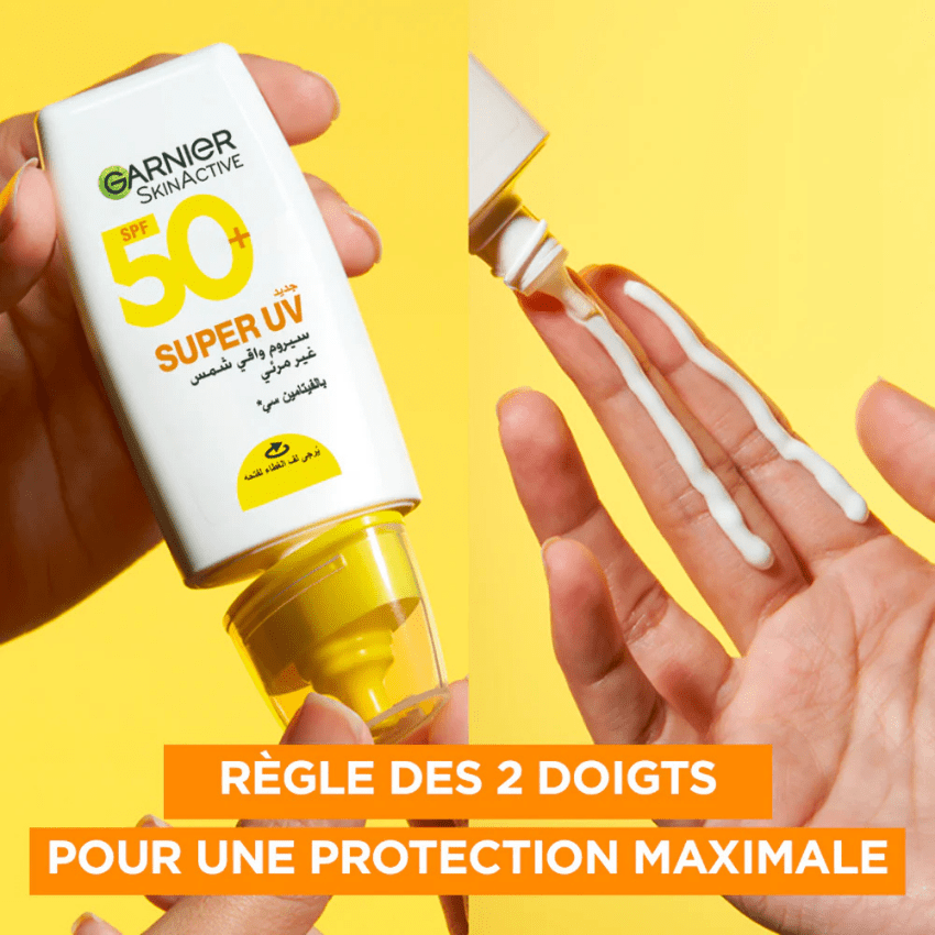 Nvisible Garnier- Super UV SPF 50+ nvisible Serum Vitamine C 30ML - Garnier ...