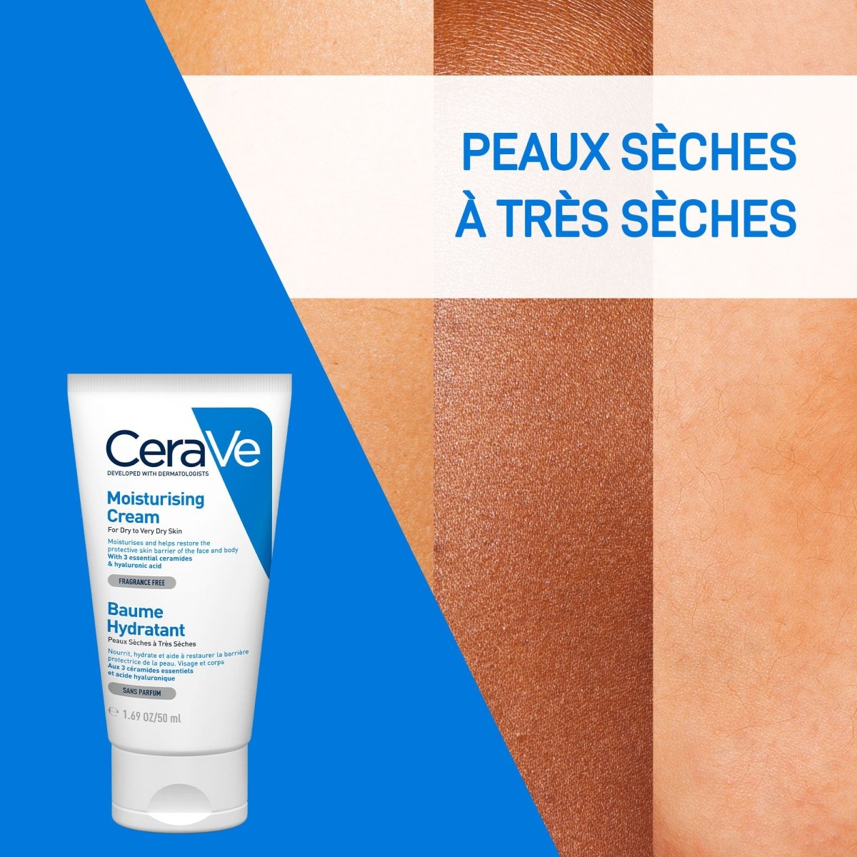 Cerave baume hydratant 50ml - Cerave | BeautyForYou.ma