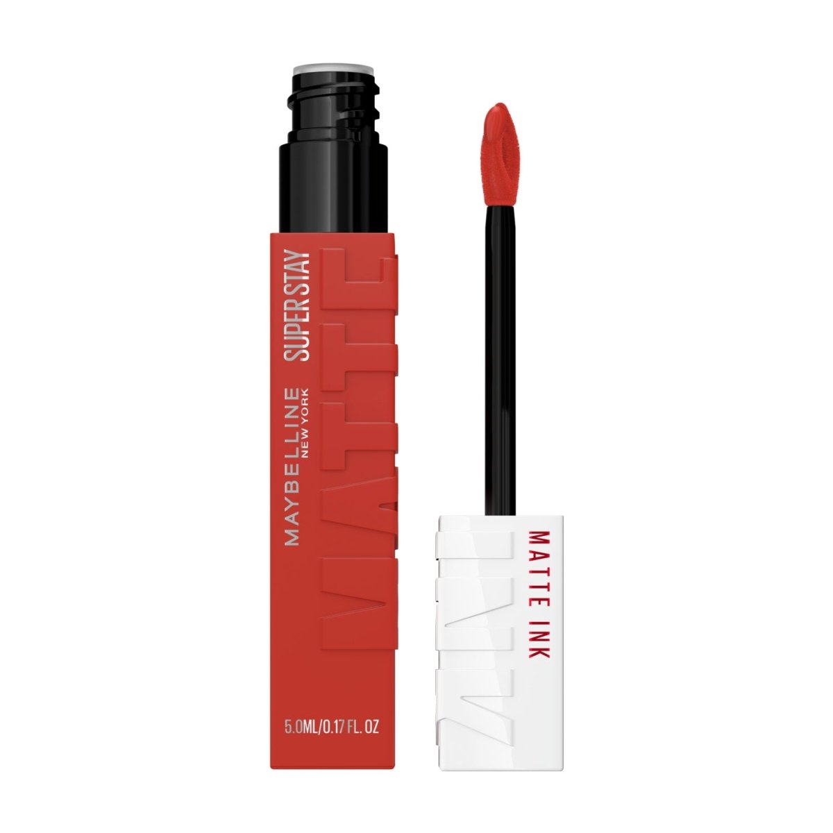 Maybelline New York Rouge à Lèvres Mat Liquide Longue Tenue Superstay Matte Ink Teinte : SELF - STARTER (130), 5 ml - 3600531513436