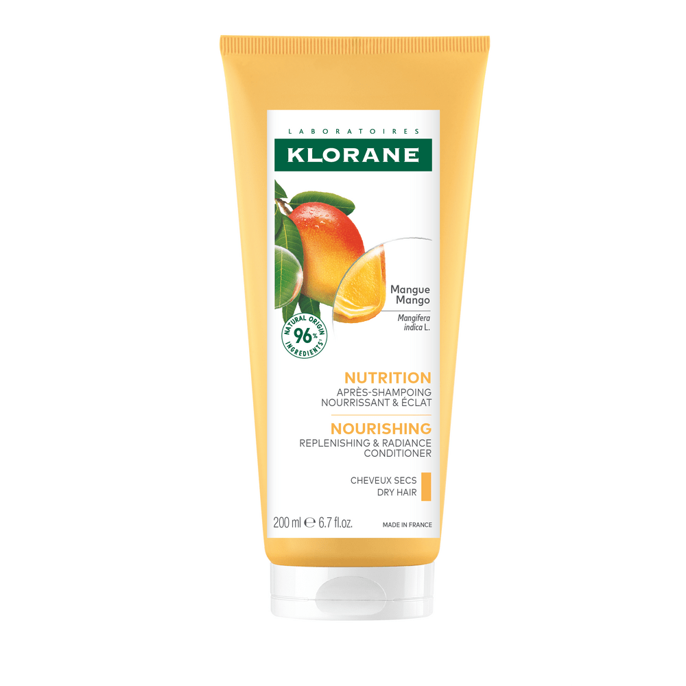 Klorane Après - Shampoing Nutrition à la Mangue – Cheveux Secs - 20001741
