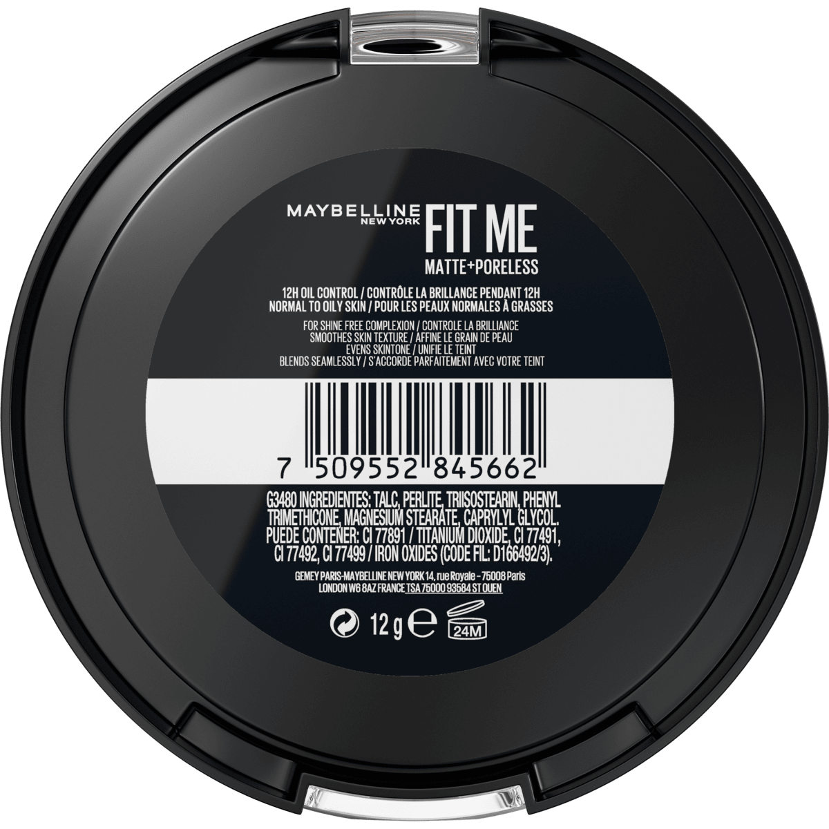Maybelline Fit Me Matte and Poreless Pressed Powder 14g - 330 TOFFEE - 7509552845662