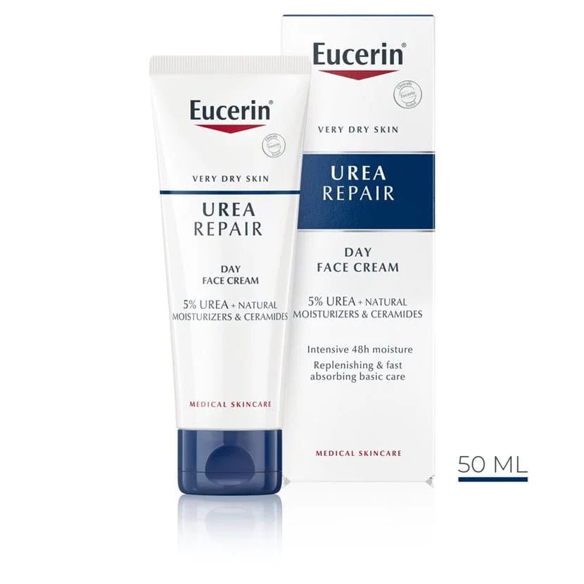 EUCERIN UreaRepair Crème Visage 5% d'Urée - 63326B