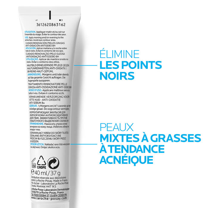 EFFACLAR K(+) 40ML - La Roche - Posay | BeautyForYou.ma
