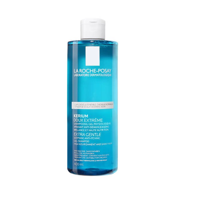LRP kerium shampoing doux 400ml - La Roche - Posay | BeautyForYou.ma