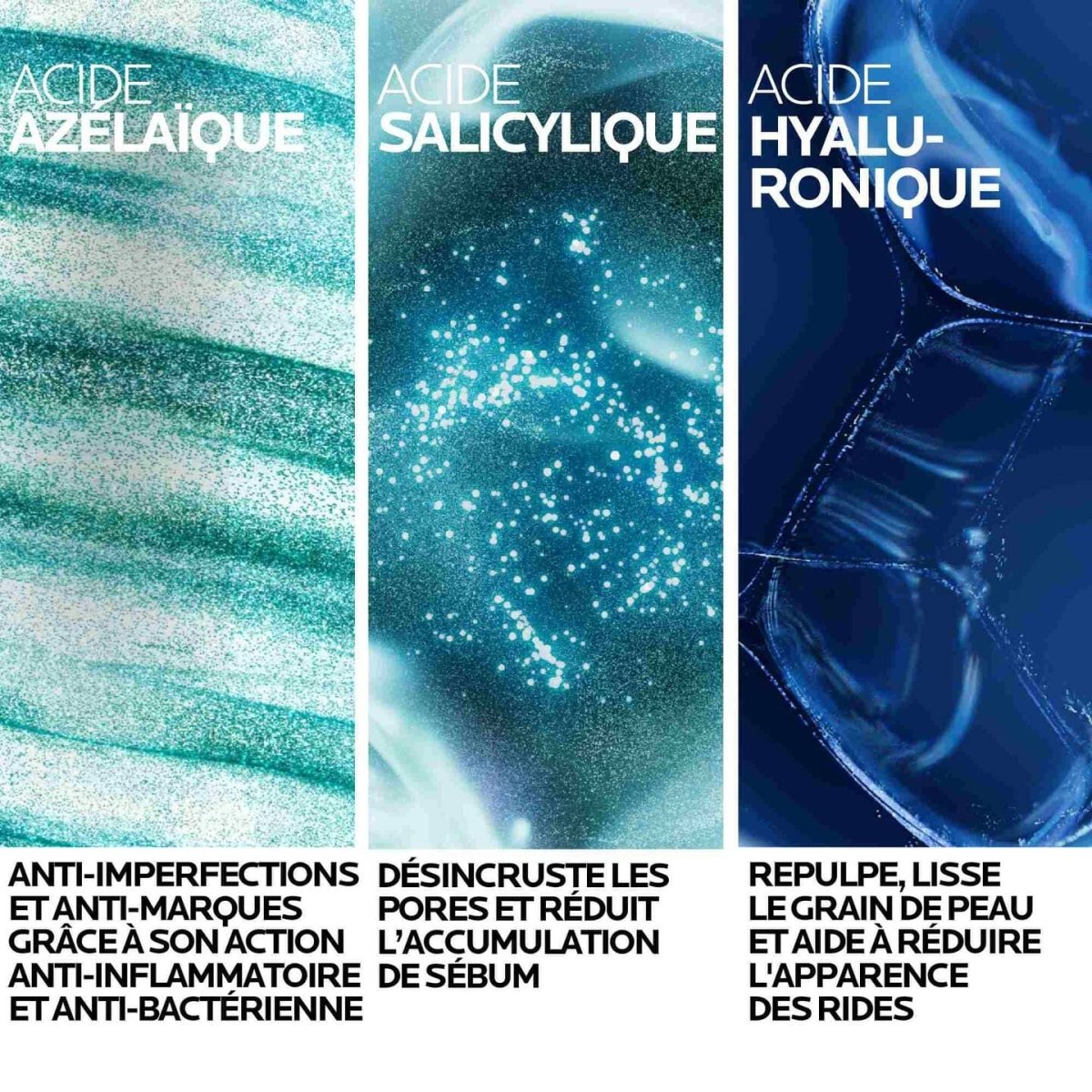 La Roche - Posay Effaclar A.Z Gel - Crème 40ml – Soin Anti - Imperfections & Réparateur - La Roche - Posay | BeautyForYou.ma