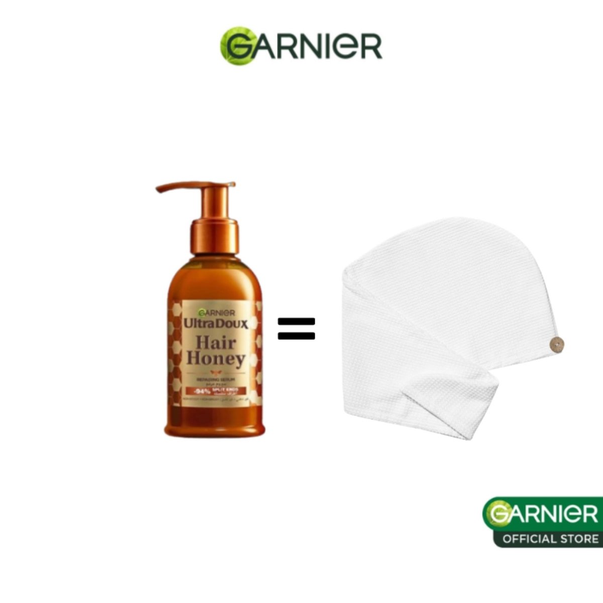 Ultra Doux HONEY SERUM + Serviette Micro fibre - Garnier | BeautyForYou.ma