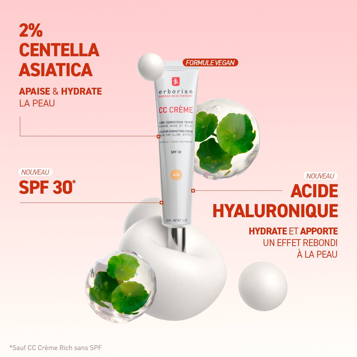 ERBORIAN CC Creme Caramel 40ML - Erborian | BeautyForYou.ma