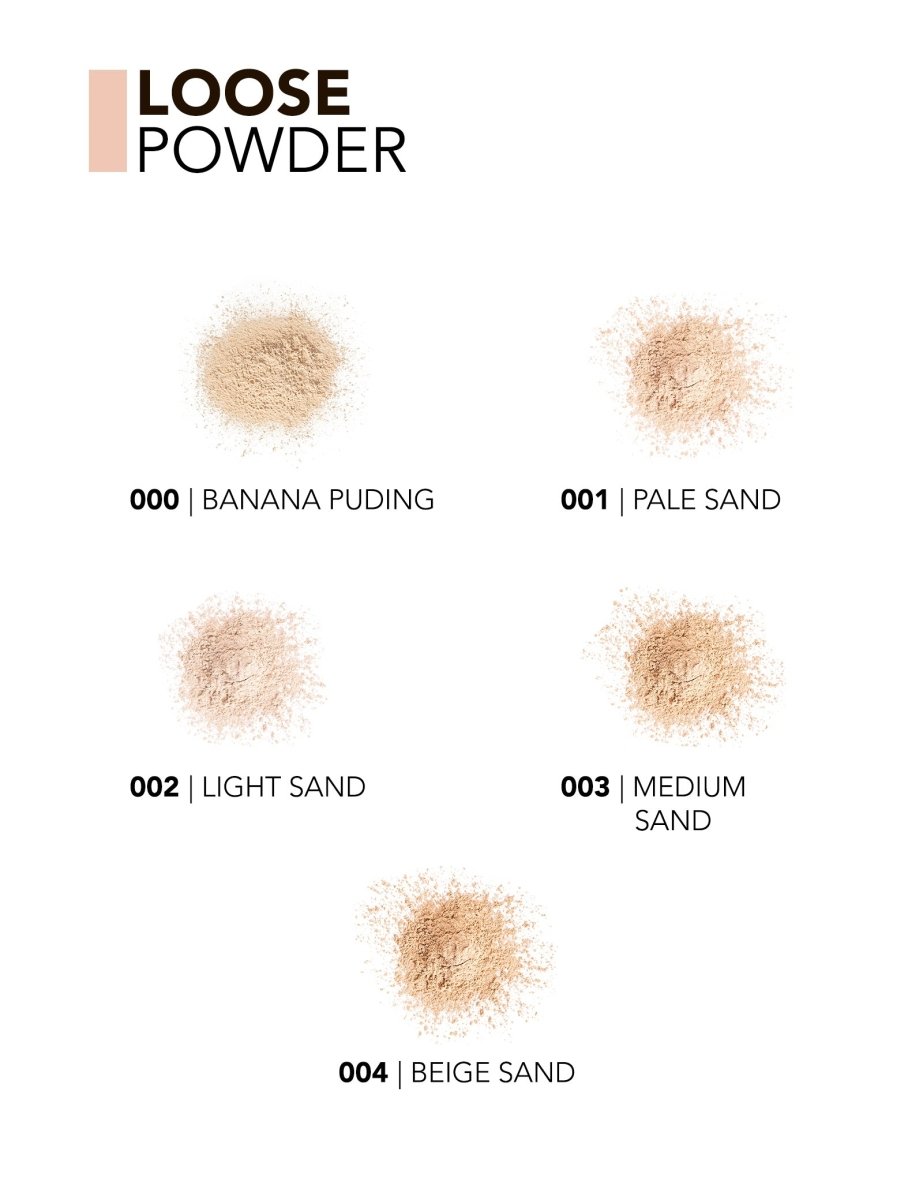 FLORMAR LOOSE POWDER 002 LIGHT SAND - 8682536081672