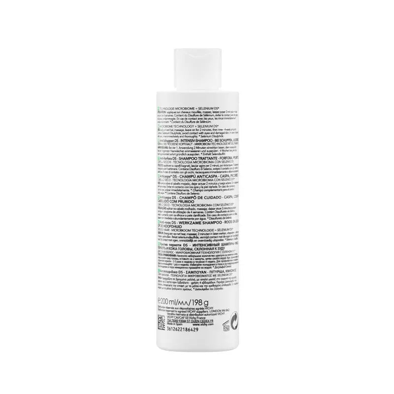 Vichy Dercos shampooing antipelliculaire ds cheveux secs 200ml - Vichy Dercos | BeautyForYou.ma