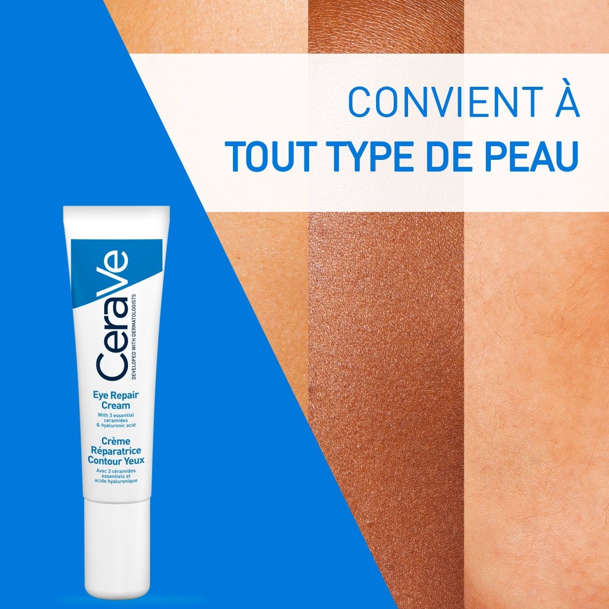 Cerave creme yeux 14ml - Cerave | BeautyForYou.ma