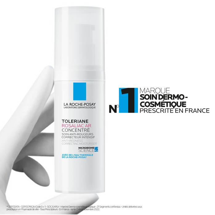 Toleriane Rosaliac ar concentré soin anti - rougeurs correcteur intensif 40 ML - La Roche - Posay | BeautyForYou.ma