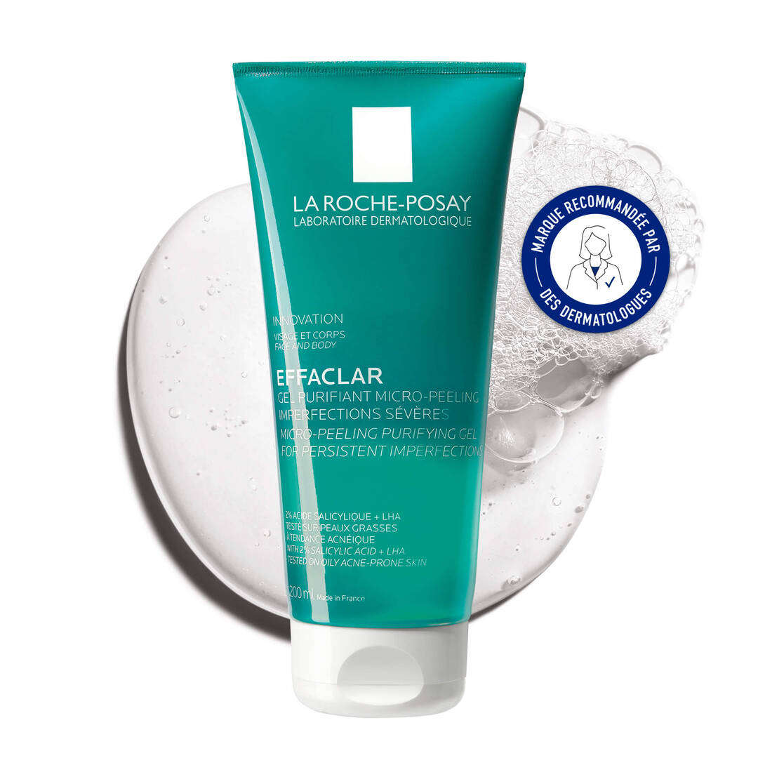 EFFACLAR GEL PURIFIANT MICRO - PEELING IMPERFECTIONS SÉVÈRES - La Roche - Posay | BeautyForYou.ma