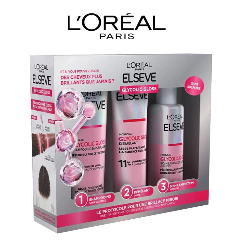 ELSEVE PACK GLYCOLIC GLOSS ROUTINE SANS SULFATE - 6111041189655