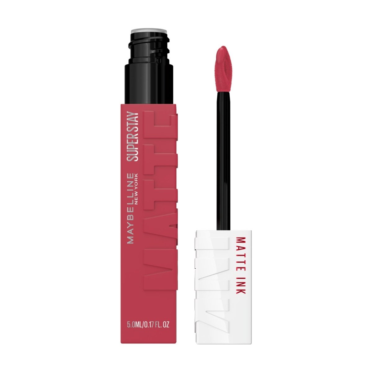 Maybelline New York Rouge à Lèvres Mat Liquide Longue Tenue Superstay Matte Ink Teinte : SAVANT (155), 5 ml - 3600531579067