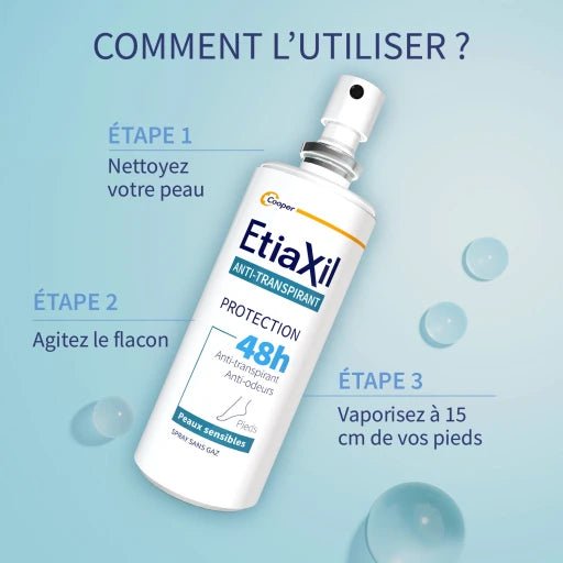 Etiaxil Anti - transpirant Protection 48h Pieds - Etiaxil | BeautyForYou.ma