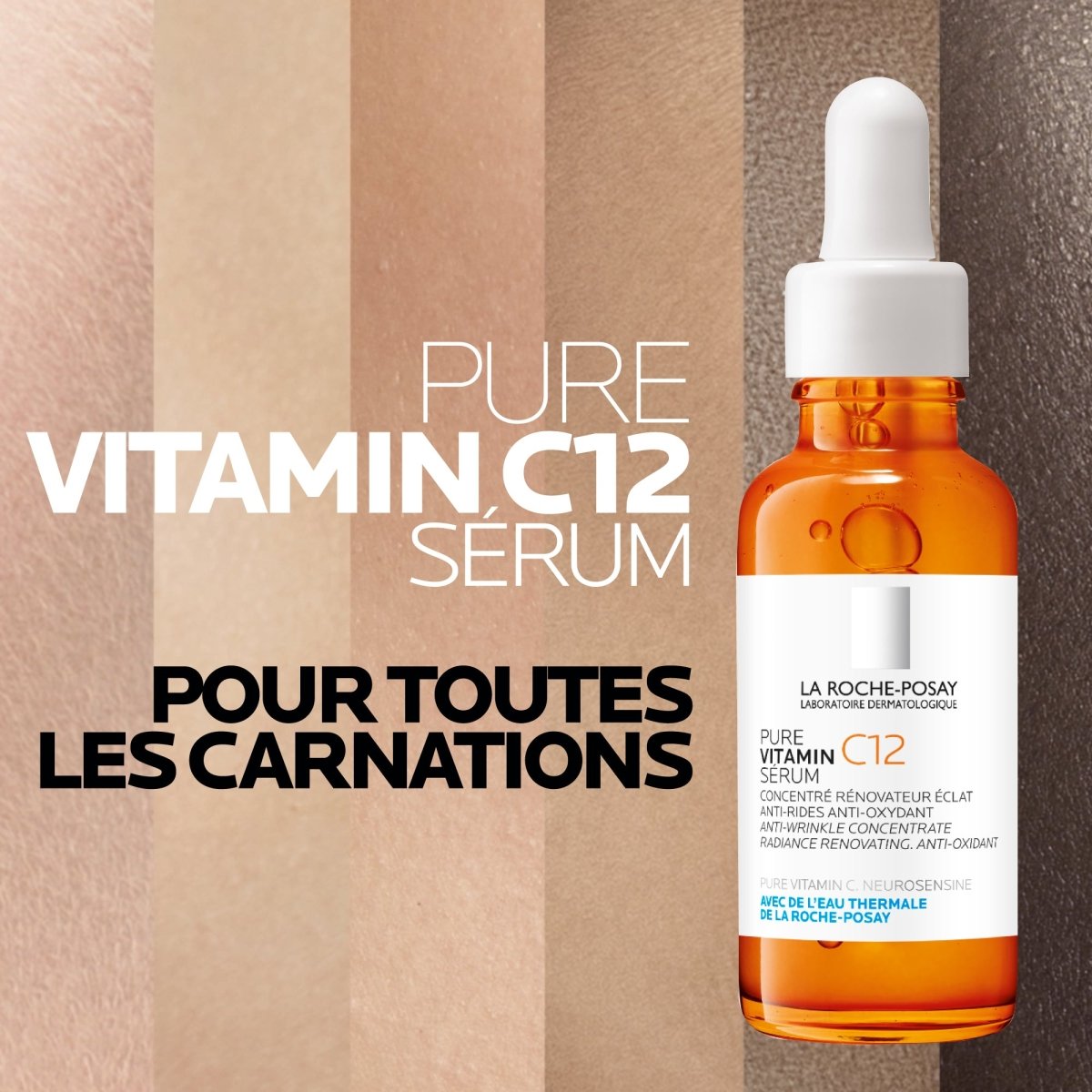 La Roche - Posay serum redermic pure vitamin c12 - La Roche - Posay | BeautyForYou.ma