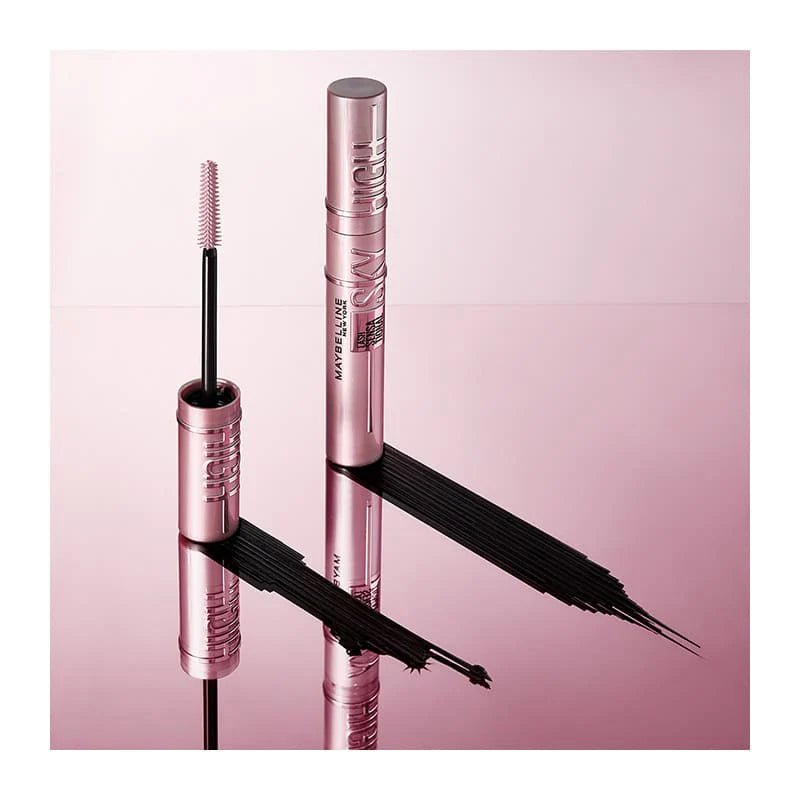 Maybelline New - York - Mascara Volume et Longueur Waterproof - Sky High Waterproof Teinte : Very Black, 6 ml - 30167223