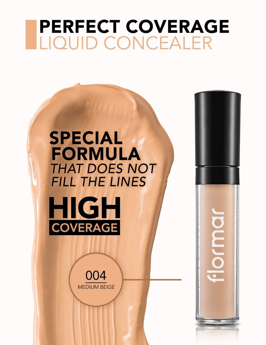 PERFECT COVERAGE LIQUID CONCEALER - 04 MEDIUM BEIGE - 8690604044955