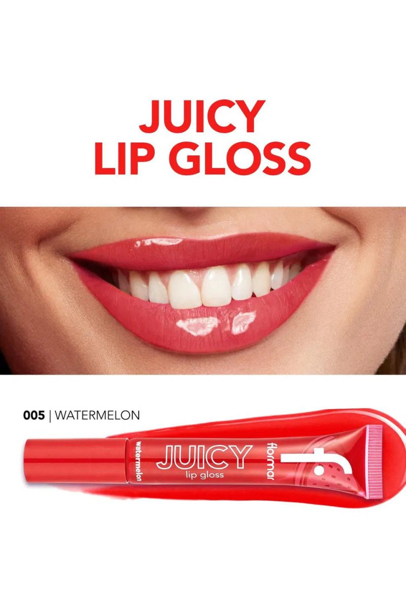 FLORMAR JUICY LIP GLOSS WATERMELON - 8682536087759