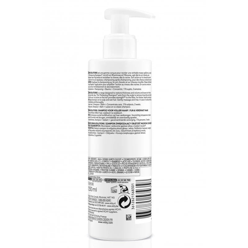 Vichy Dercos technique densisol shampooing 250ml - Vichy Dercos | BeautyForYou.ma