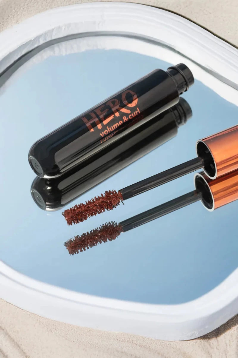 HERO VOLUME&CURL BROWN MASCARA - 8682536093569