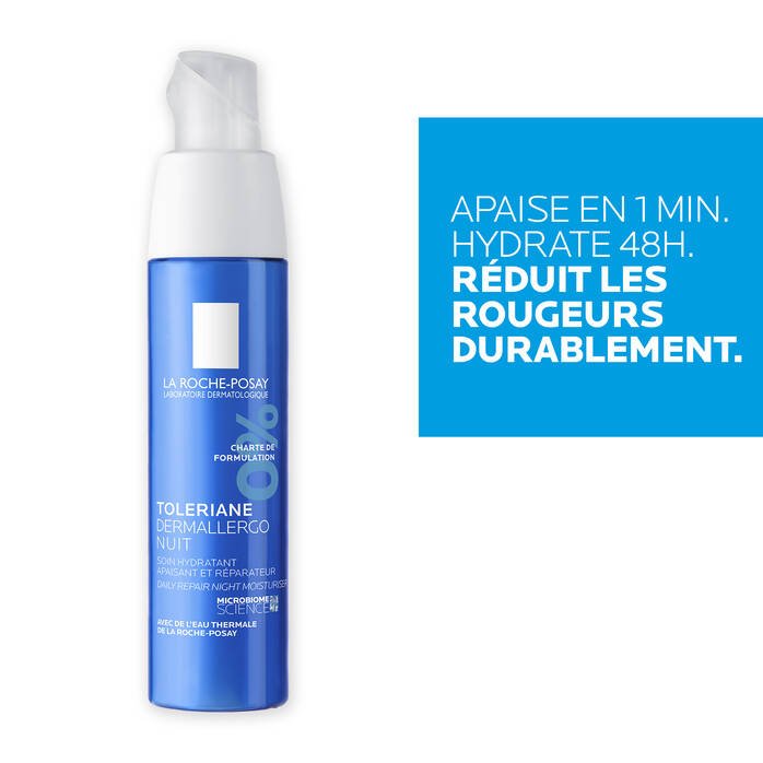 La Roche - Posay Toleriane Dermallergo Crème Nuit 40 ML - La Roche - Posay | BeautyForYou.ma