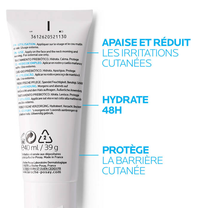 La Roche - Posay Toleriane Sensitive Riche. Soin hydratant apaisant protecteur 40 ML - La Roche - Posay | BeautyForYou.ma