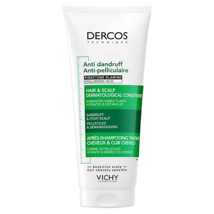 VICHY DERCOS ANTI PELLICULAIRE APRES SHAMPOING TRAITANT 200 ML - Vichy Dercos | BeautyForYou.ma