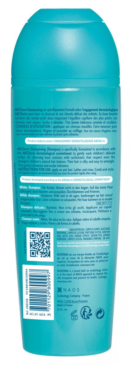 ABCDERM SHAMPOOING 200 ML - 028834B