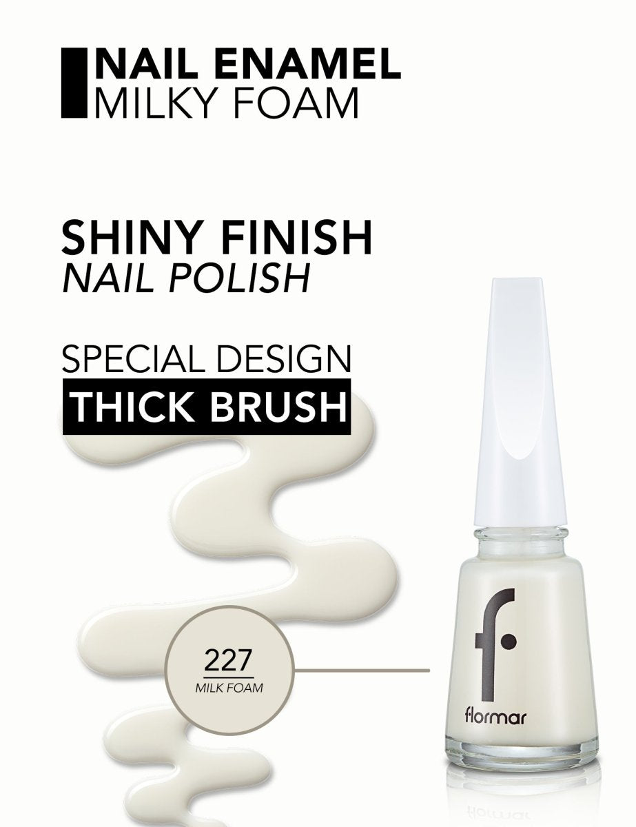 FLORMAR FNE - 227 MILK FOAM NEW - 8682536035798