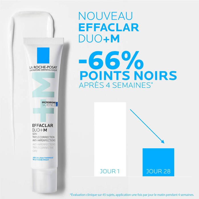 EFFACLAR DUO+M 40ML - La Roche - Posay | BeautyForYou.ma
