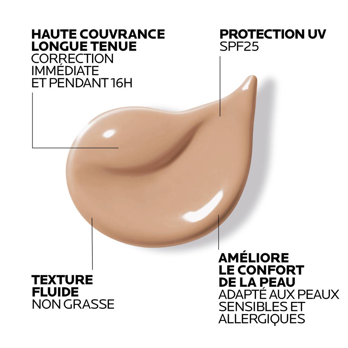 La Roche - Posay toleriane fond de teint fluide 13 - La Roche - Posay | BeautyForYou.ma