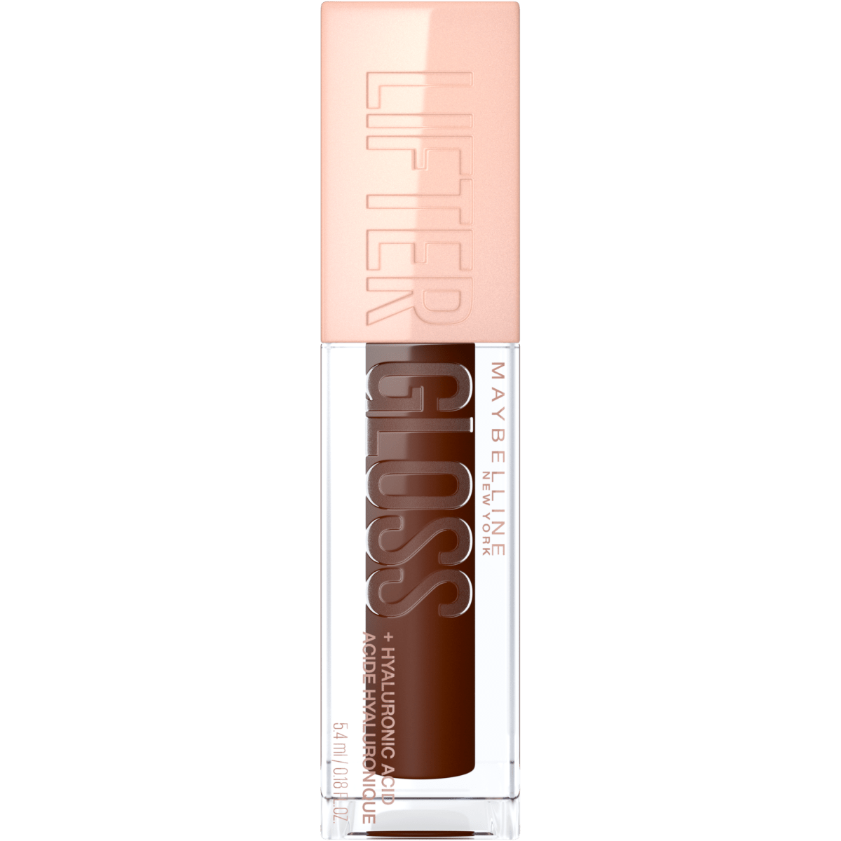 Maybelline Lifter Gloss, brillant à lèvres à l'acide hyaluronique, LIFTER GLOSS HONEY 029, 5, 4 ml - 3600531701949